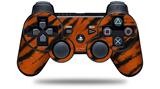 Sony PS3 Controller Decal Style Skin - Tie Dye Bengal Side Stripes (CONTROLLER NOT INCLUDED)