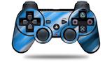 Sony PS3 Controller Decal Style Skin - Paint Blend Blue (CONTROLLER NOT INCLUDED)