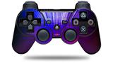 Sony PS3 Controller Decal Style Skin - Bent Light Blueish (CONTROLLER NOT INCLUDED)