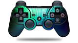 Sony PS3 Controller Decal Style Skin - Bent Light Seafoam Greenish (CONTROLLER NOT INCLUDED)