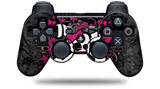 Sony PS3 Controller Decal Style Skin - Girly Skull Bones (CONTROLLER NOT INCLUDED)