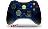 XBOX 360 Wireless Controller Decal Style Skin - Abstract 01 Blue (CONTROLLER NOT INCLUDED)