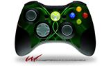 XBOX 360 Wireless Controller Decal Style Skin - Abstract 01 Green (CONTROLLER NOT INCLUDED)