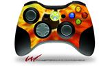 XBOX 360 Wireless Controller Decal Style Skin - Tie Dye Music Note 100 (CONTROLLER NOT INCLUDED)