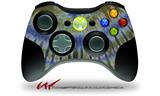 XBOX 360 Wireless Controller Decal Style Skin - Tie Dye Green Stripes (CONTROLLER NOT INCLUDED)