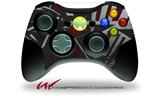 XBOX 360 Wireless Controller Decal Style Skin - Baja 0023 Red Dark (CONTROLLER NOT INCLUDED)