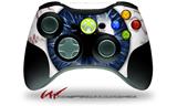 XBOX 360 Wireless Controller Decal Style Skin - Eyeball Blue Dark (CONTROLLER NOT INCLUDED)