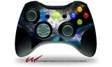 XBOX 360 Wireless Controller Decal Style Skin - ZaZa Blue (CONTROLLER NOT INCLUDED)