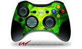 XBOX 360 Wireless Controller Decal Style Skin - Cubic Shards Green (CONTROLLER NOT INCLUDED)