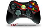 XBOX 360 Wireless Controller Decal Style Skin - Baja 0014 Red (CONTROLLER NOT INCLUDED)