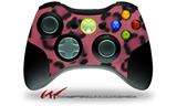 XBOX 360 Wireless Controller Decal Style Skin - Leopard Skin Pink (CONTROLLER NOT INCLUDED)