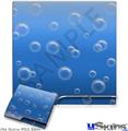Decal Skin compatible with Sony PS3 Slim Bubbles Blue
