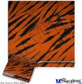 Decal Skin compatible with Sony PS3 Slim Tie Dye Bengal Side Stripes