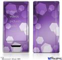 Zune HD Skin - Bokeh Hex Purple