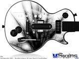 Guitar Hero III Wii Les Paul Skin - Lightning Black