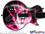 Guitar Hero III Wii Les Paul Skin - Lightning Pink