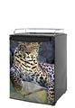 Kegerator Skin - Leopard Cropped (fits medium sized dorm fridge and kegerators)