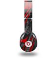 WraptorSkinz Skin Decal Wrap compatible with Beats Solo HD (Original) Baja 0014 Red (HEADPHONES NOT INCLUDED)