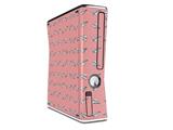 Paper Planes Pink Decal Style Skin for XBOX 360 Slim Vertical