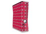 Paper Planes Rasberry Decal Style Skin for XBOX 360 Slim Vertical
