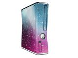 Decal Style Skin compatible with XBOX 360 Slim Vertical Dynamic Pink Galaxy