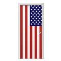 USA American Flag 01 Door Skin (fits doors up to 34x84 inches)