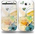 Water Butterflies - Decal Style Skin (fits Samsung Galaxy S III S3)