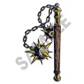 Medieval Weapons Ball Mace 01 47x95 inch - Fabric Wall Skin Decal