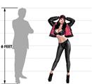 Menacing Pin Up Girl Wall Skin