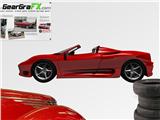 Ferrari F360 Side 85x24 Wall Skin