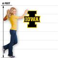 Iowa Hawkeyes 14 I Iowa 24x24 inch Large Fabric Wall Skin