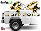 4x4 Off Road Electrify Yellow Truck Decal