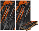 Cornhole Game Board Vinyl Skin Wrap Kit - Premium Laminated - Baja 0014 Burnt Orange fits 24x48 game boards (GAMEBOARDS NOT INCLUDED)