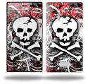 Skull Splatter - Decal Style Skin (fits Nokia Lumia 928)