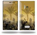 Summer Palm Trees - Decal Style Skin (fits Nokia Lumia 928)