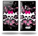 Scene Skull Splatter - Decal Style Skin (fits Nokia Lumia 928)