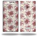 Flowers Pattern 23 - Decal Style Skin (fits Nokia Lumia 928)