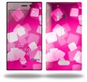 Bokeh Squared Hot Pink - Decal Style Skin (fits Nokia Lumia 928)