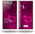 Bokeh Music Hot Pink - Decal Style Skin (fits Nokia Lumia 928)