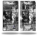 Graffiti Grunge Skull - Decal Style Skin (fits Nokia Lumia 928)