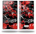 Emo Graffiti - Decal Style Skin (fits Nokia Lumia 928)