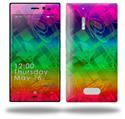 Rainbow Butterflies - Decal Style Skin (fits Nokia Lumia 928)