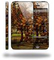 Vincent Van Gogh Autumn Landscape With Four Trees - Decal Style Vinyl Skin (fits Apple Original iPhone 5, NOT the iPhone 5C or 5S)