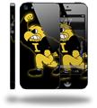 Iowa Hawkeyes Herky on Black - Decal Style Vinyl Skin (fits Apple Original iPhone 5, NOT the iPhone 5C or 5S)