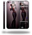 Vamp Glamour Pin Up Girl - Decal Style Vinyl Skin (fits Apple Original iPhone 5, NOT the iPhone 5C or 5S)