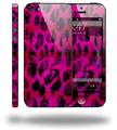 Pink Distressed Leopard - Decal Style Vinyl Skin (fits Apple Original iPhone 5, NOT the iPhone 5C or 5S)