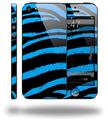 Zebra Blue - Decal Style Vinyl Skin (fits Apple Original iPhone 5, NOT the iPhone 5C or 5S)