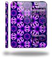 Daisies Purple - Decal Style Vinyl Skin (fits Apple Original iPhone 5, NOT the iPhone 5C or 5S)