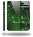 Bokeh Music Green - Decal Style Vinyl Skin (fits Apple Original iPhone 5, NOT the iPhone 5C or 5S)