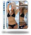 Kayla DeLancey Black Bikini 1 - Decal Style Vinyl Skin (fits Apple Original iPhone 5, NOT the iPhone 5C or 5S)